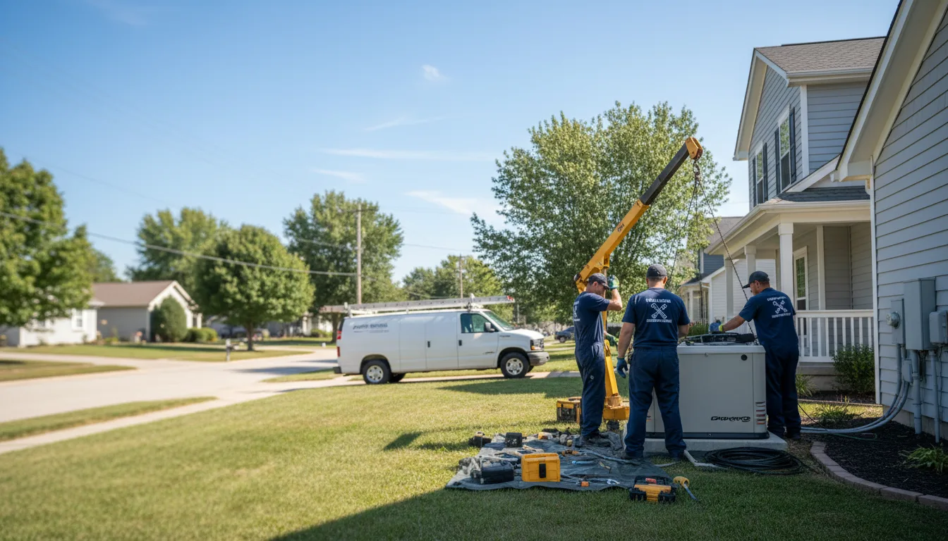 Generator Installation in Hanna City, IL near me